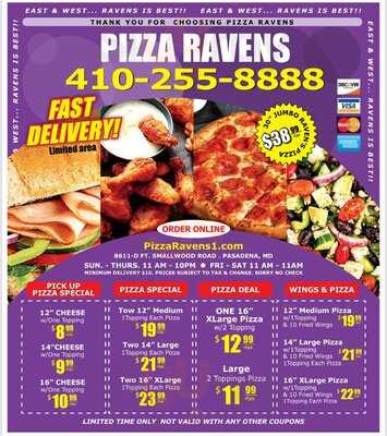 Pizza Ravens, Pasadena