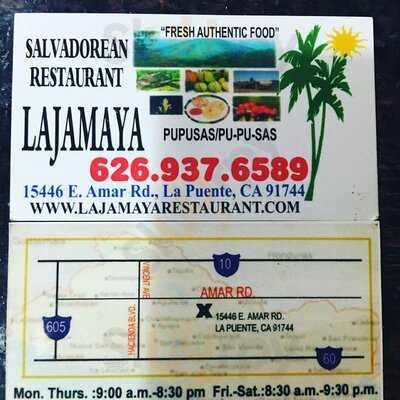 Lajamaya Salvadorean Restaurant, La Puente