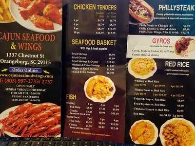 Cajun Seafood & Wings, Orangeburg