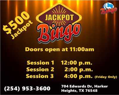 Texas Charity Bingo, Harker Heights