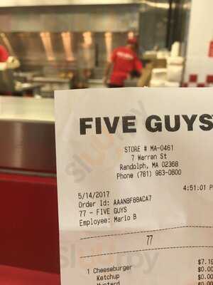 Five Guys, Randolph