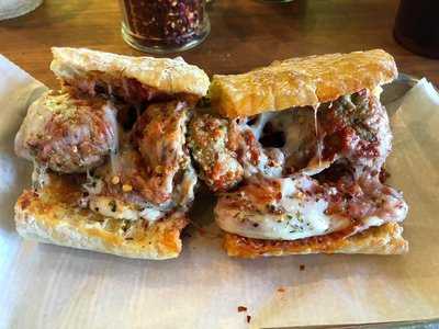 Two Meatballs menu