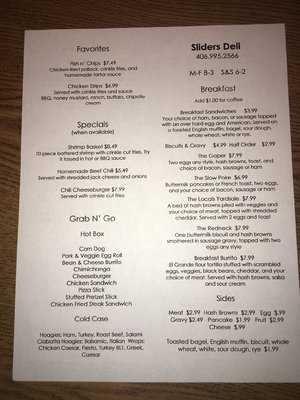Sliders Deli