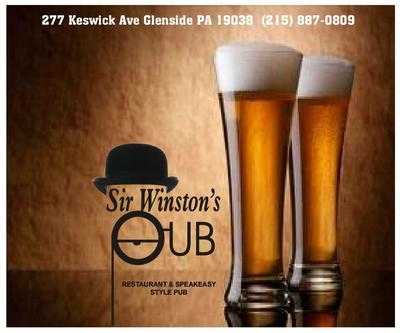 Sir Winston's Pub and GG Brewers Brewing Company, Glenside