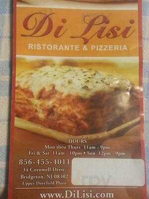 Di Lisi Ristorante Pizza, Bridgeton