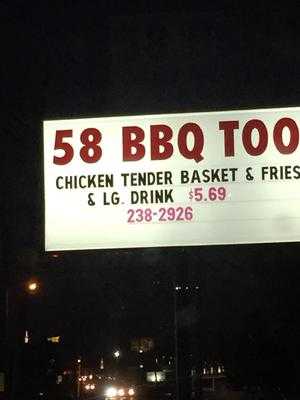 58 BBQ Too, Ooltewah