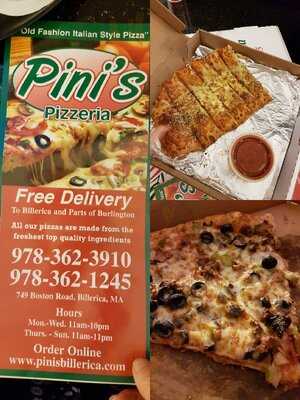 Pini's Pizza, Billerica