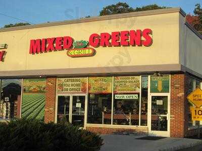 Mixed Greens menu