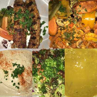 Moonlight Mediterranean Restaurant menu