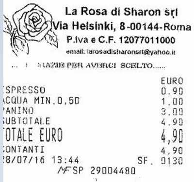 La Rosa Di Sharon, Roma