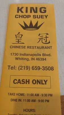 King Chop Suey, Whiting