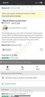 Hunter's Cafe