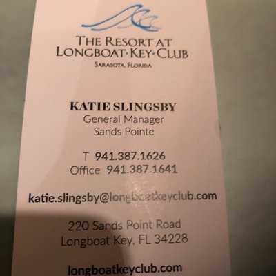 Sands Pointe Restaurant, Longboat Key