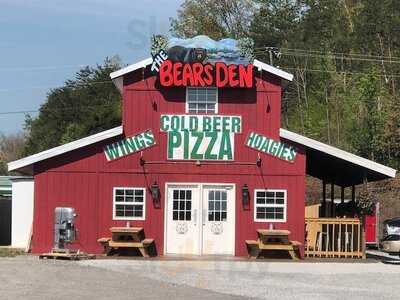 The Bears Den menu