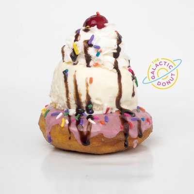 The Galactic Donut menu