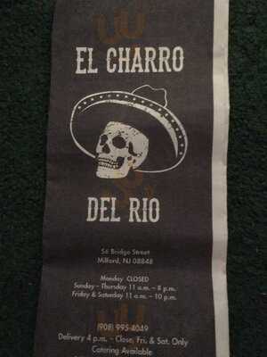 El Charro Del Rio, Milford