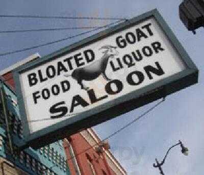 Bloated Goat Saloon menu