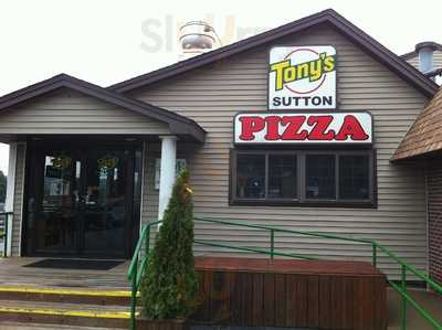 Tony's Pizza menu