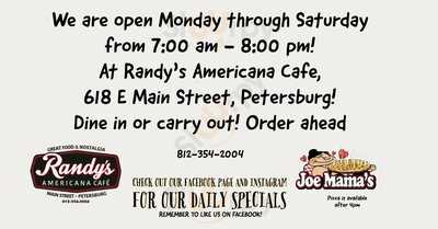 Randy's Americana Cafe, Petersburg