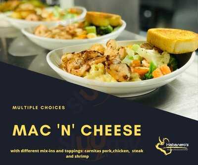 Habanero's Restaurant menu