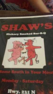 Shaw's Bar B-que Of Ashville