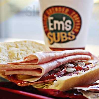 Em's Subs menu