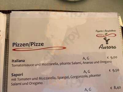 Pizzeria E Spaghetteria Aurora