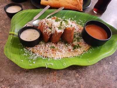 Green Chilli Bhajipav