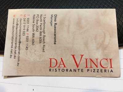 Da Vinci Ristorante Pizzeria