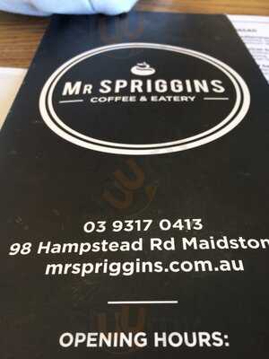 Mr Spriggins