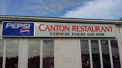 Canton Restaurant menu