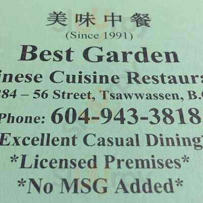 Best Garden Restaurant