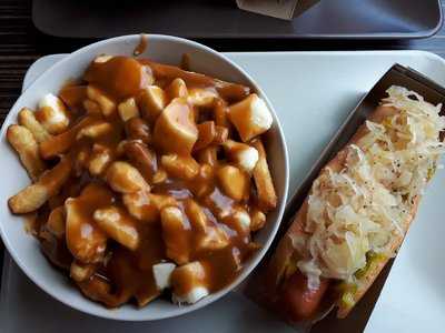 Old Montreal Hotdogs And Poutine