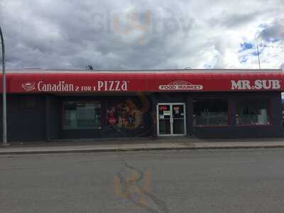 Canadian 2 For 1 Pizza menu