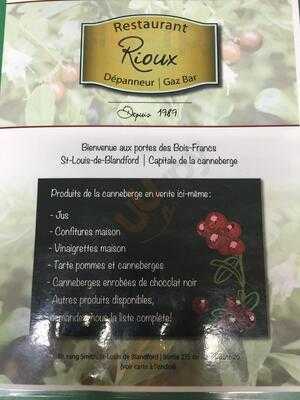 Restaurant Depanneur Rioux