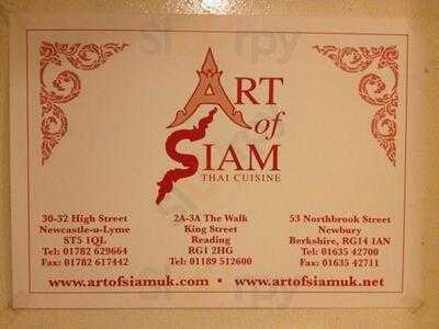 Art Of Siam Newcastle-under-lyme