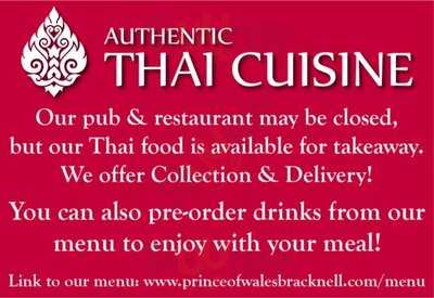 Prince Of Wales Pub & Thai Restaurant