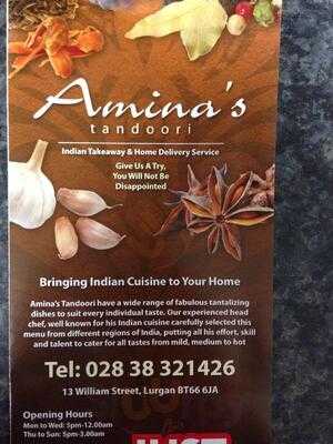 Aminas Tandoori