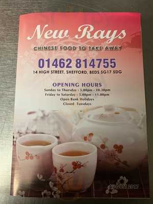 New Rays Chinese Take Away