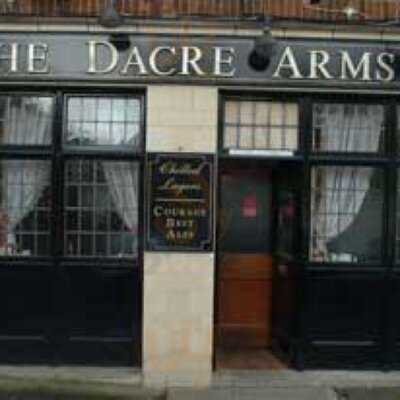 The Dacre Arms menu