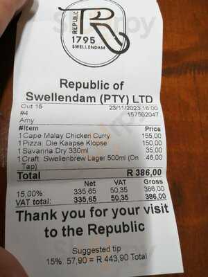 Republic Of Swellendam