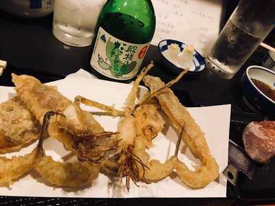 天ぷら こう助 menu