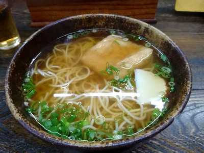 そば茶屋 うどん 生松庵