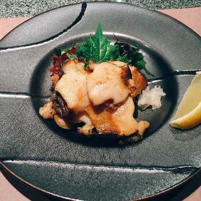 鉄板焼 山海 menu