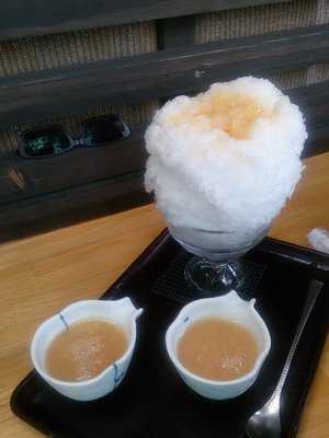 日光天然氷 霧原 menu