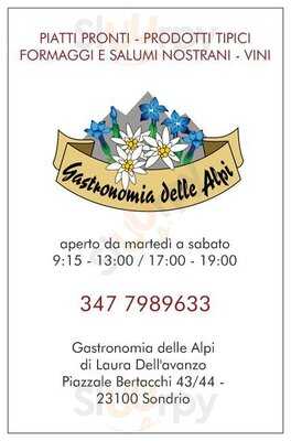 Gastronomia delle Alpi, Sondrio