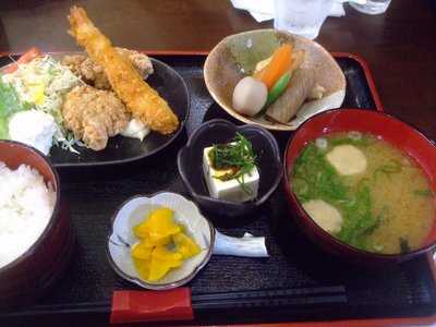 うちのごはん うどん 定食 我が家