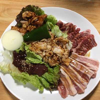 ホルモン焼き 十十 menu