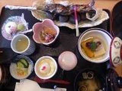 もみじ川温泉 menu