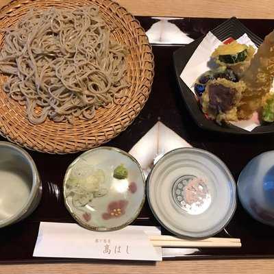 霧下蕎麦高はし menu